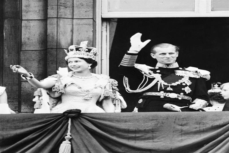 Britain s Queen Elizabeth II and Britain s Prince Philip, Duke of Edinburgh