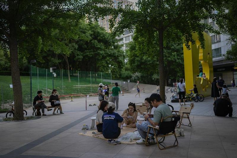 Residents in Beijing