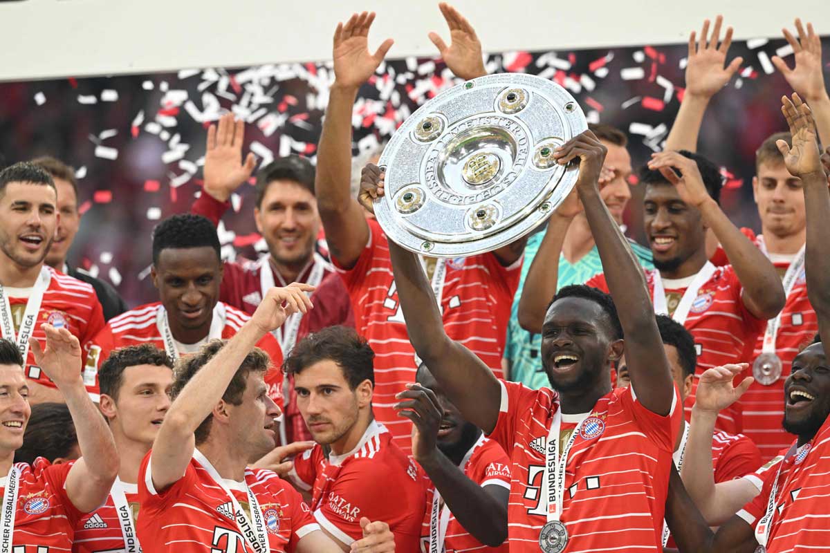 PHOTO GALLERY: Bayern celebrate Bundesliga title at home, City open gap at the top