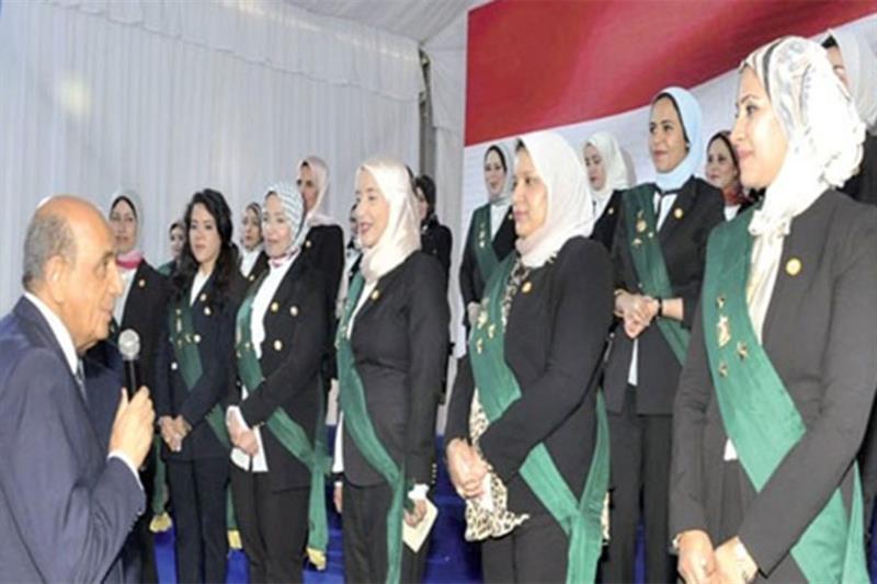 Egyptian female judges