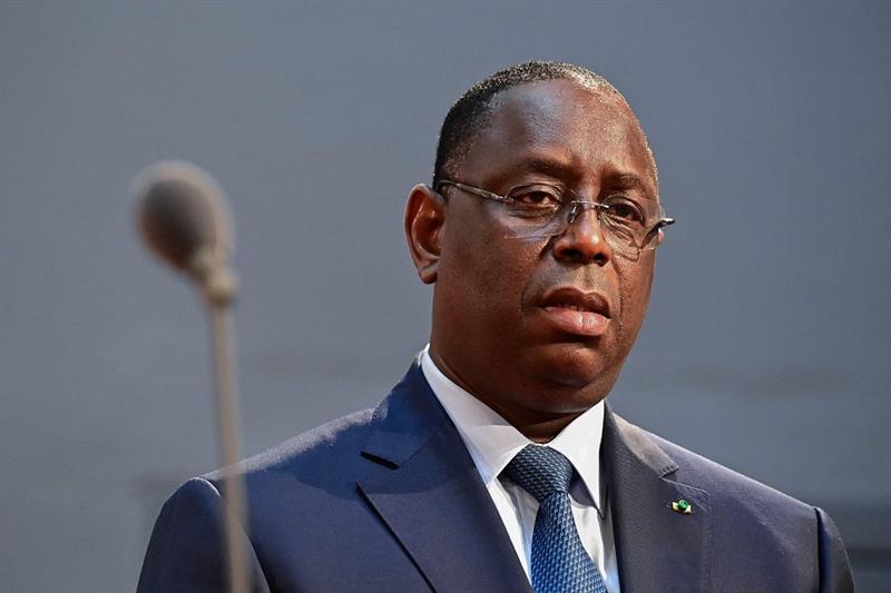Senegalese president Mckay Sall