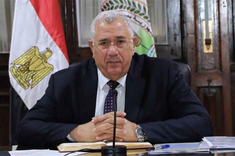 Egyptian Minister of Agriculture El-Sayed El-Quseir