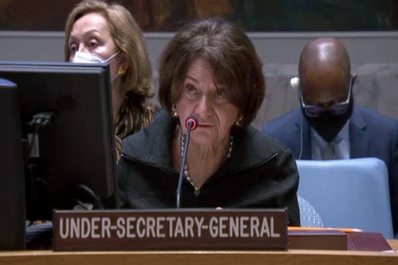 Under-Secretary-General Rosemary DiCarlo