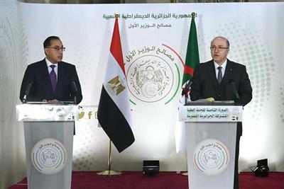 Egypt, Algeria sign 12 agreements to boost industrial, investment ties