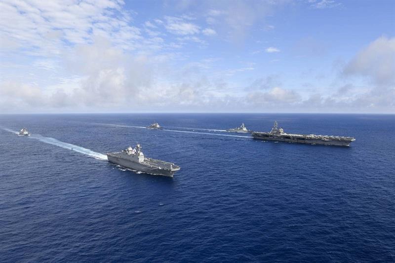 US, South Korea navy exercises 