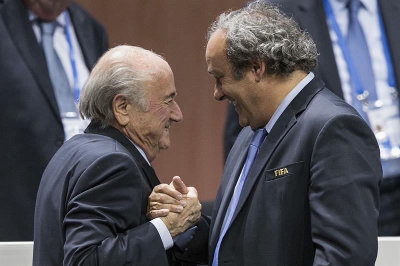 Blatter and Platini