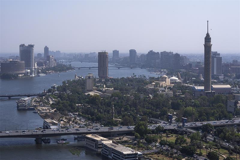 A general view of the Nile river in Cairo, Egypt. (AP)