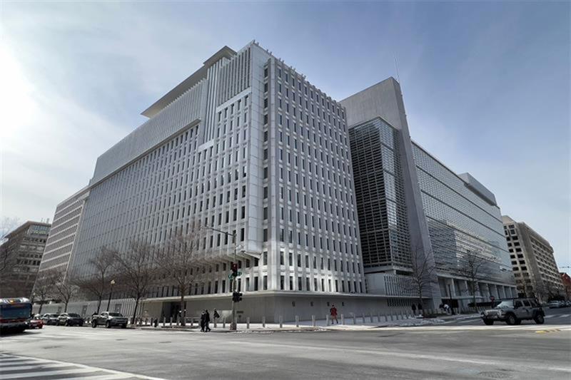 The headquarters of the World Bank in Washington DC. on January 19, 2022. AFP