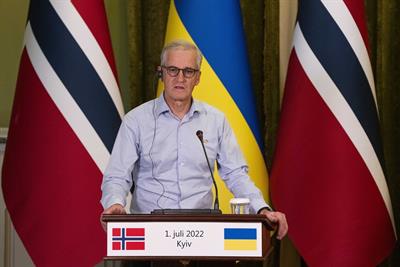 Norway announces $1 bln in aid to Ukraine