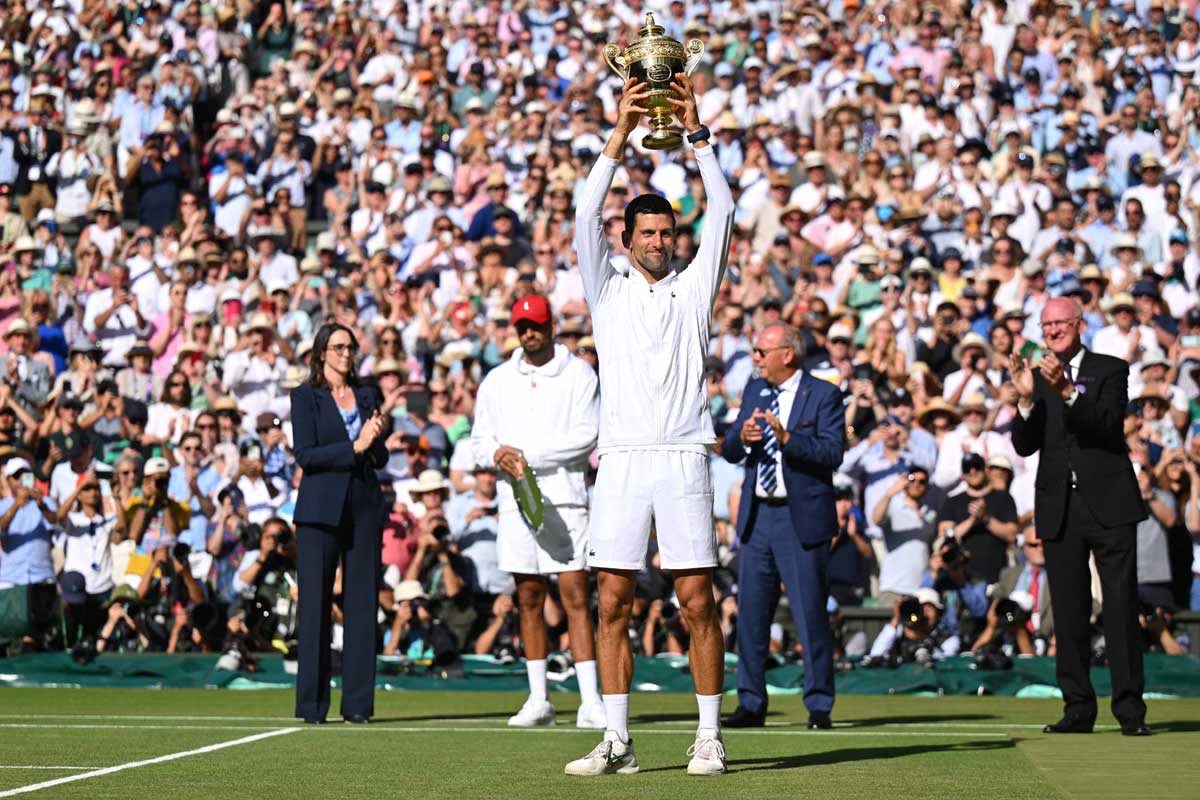 PHOTO GALLERY: Djokovic beats Kyrgios to win 7th Wimbledon title, 21st Grand Slam