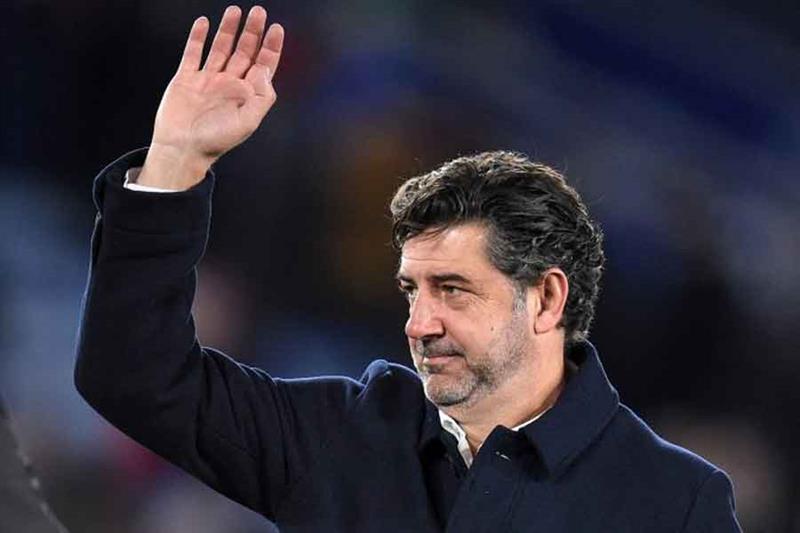 FILE PHOTO: Portuguese coach Rui Vitoria waves to supporters after a previous UEFA Europa League foo