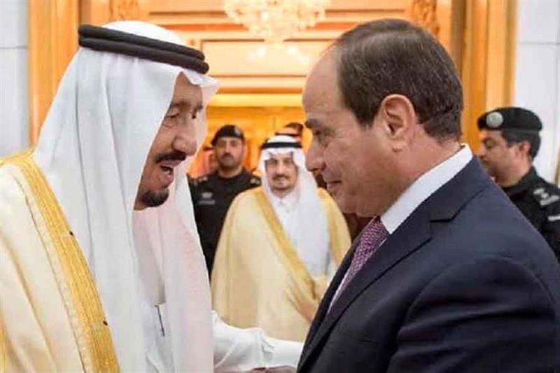 Sisi  with King Salman