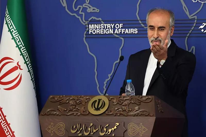 Iran s foreign ministry spokesman Nasser Kanani 