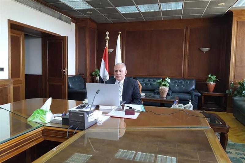 Minister of Water Resources and Irrigation Mohamed Abdel-Ati 