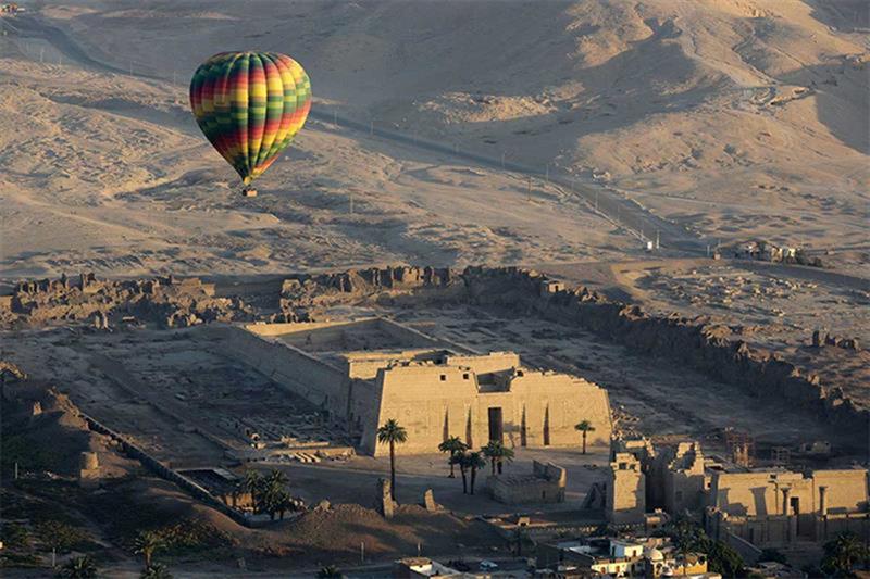 File photo: Ballooning over Luxor, Egypt. AP