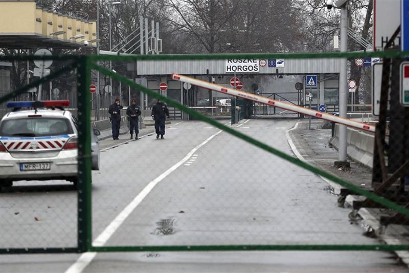 Border crossing Hungary