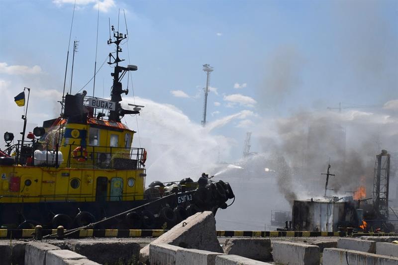 Odessa port missile strike