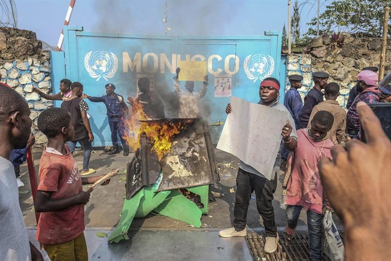 DR Congo Peacekeeping protests