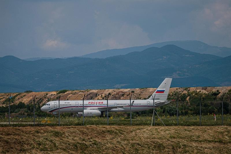 Rossiya Special Flight, Sofia airport, Bulgaria