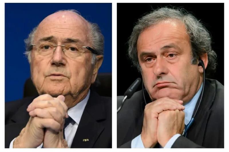 Sepp Blatter   Michel Platini