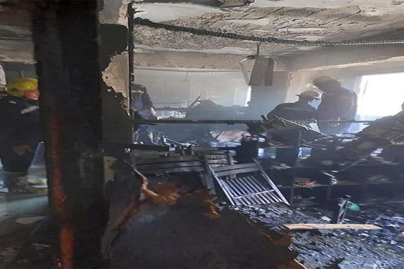 41 dead in church fire in Giza