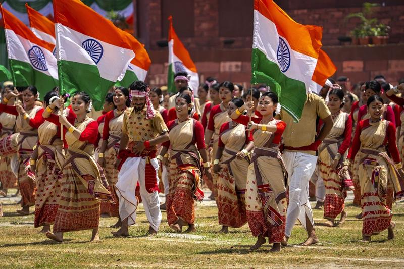 75 years independence celebrations -- India