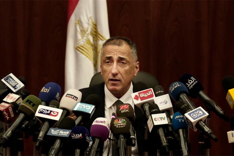 Egyptian Central Bank Governor Tarek Amer . AP
