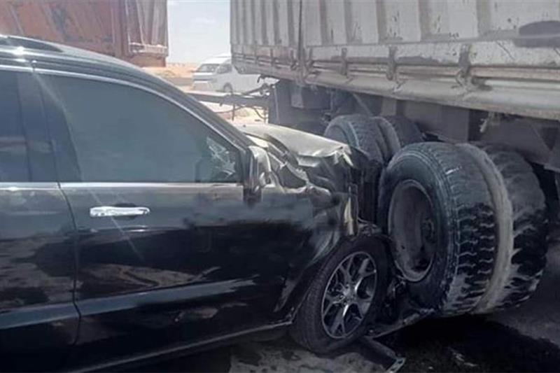 Truck driver detained for crashing into minister s motorcade