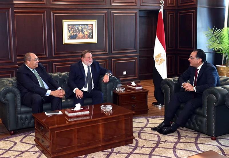  Egypt s Prime Minister Mostafa Madbouly meets with Executive Director at the International Monetary