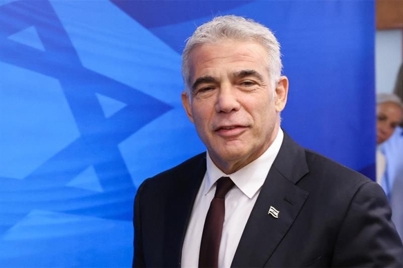 Foreign Minister Yair Lapid. AFP