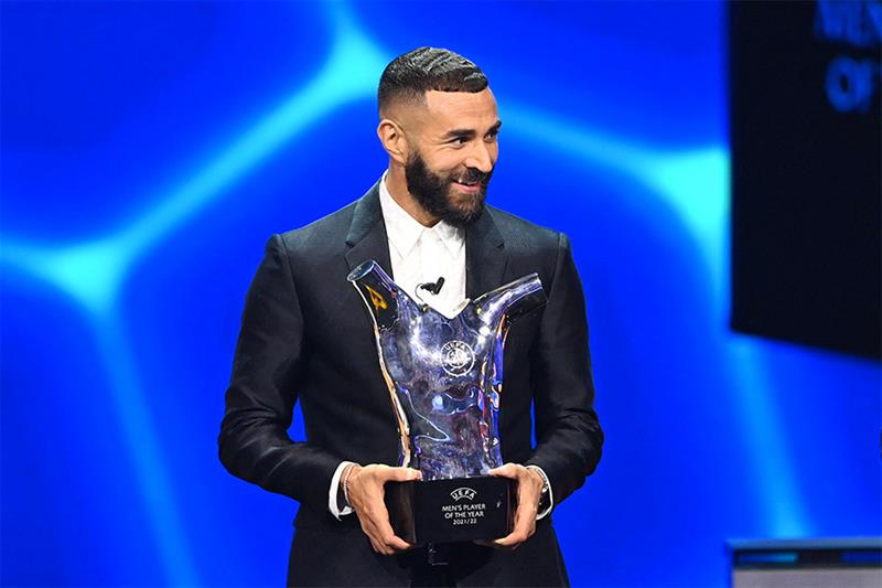 Karim Benzema, Alexia Putellas win UEFA best player award World