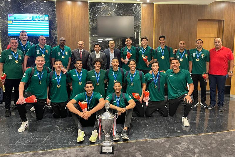 The Egyptian team