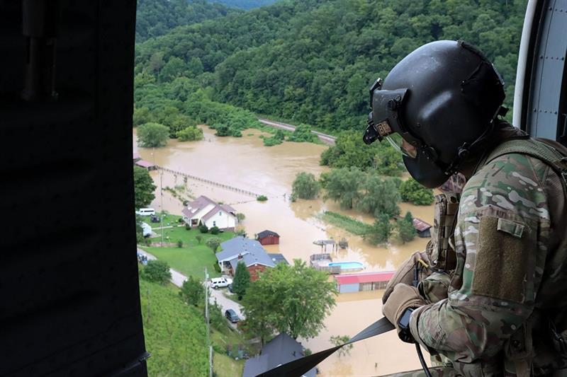 Floods in Kentucky, US