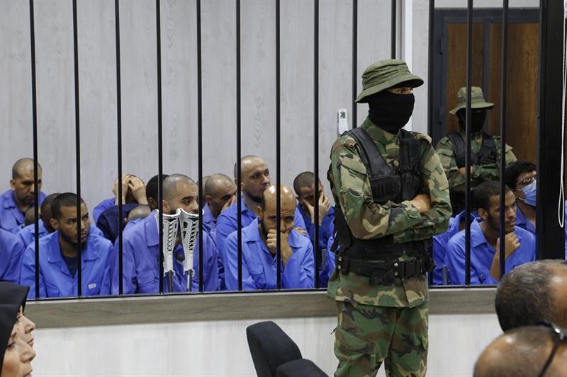 Trial of 56 suspected IS fighters begins in Libya