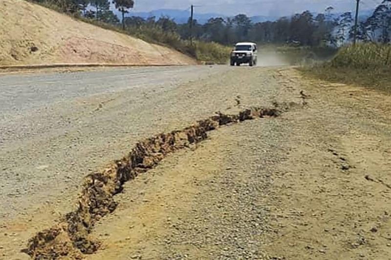 Papua New Guinea -- Earthquake