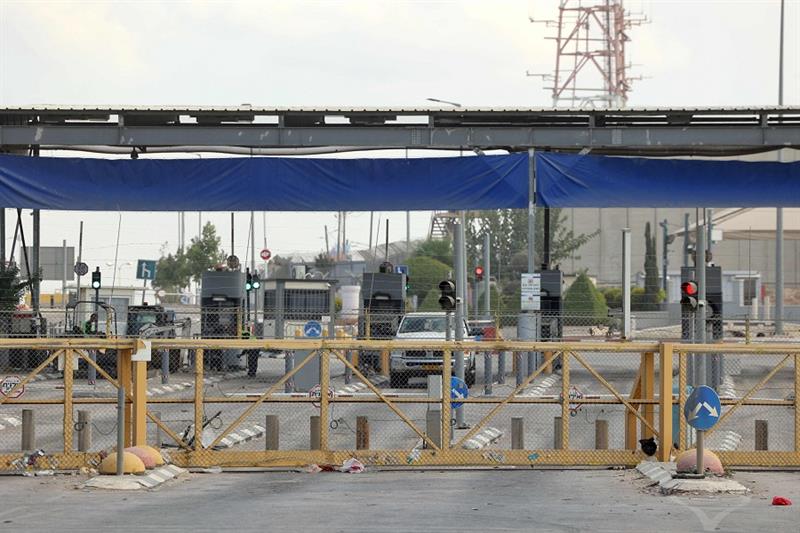 The Jalame checkpoint near the Palestinian city of Jenin in the Israeli occupied West Bank