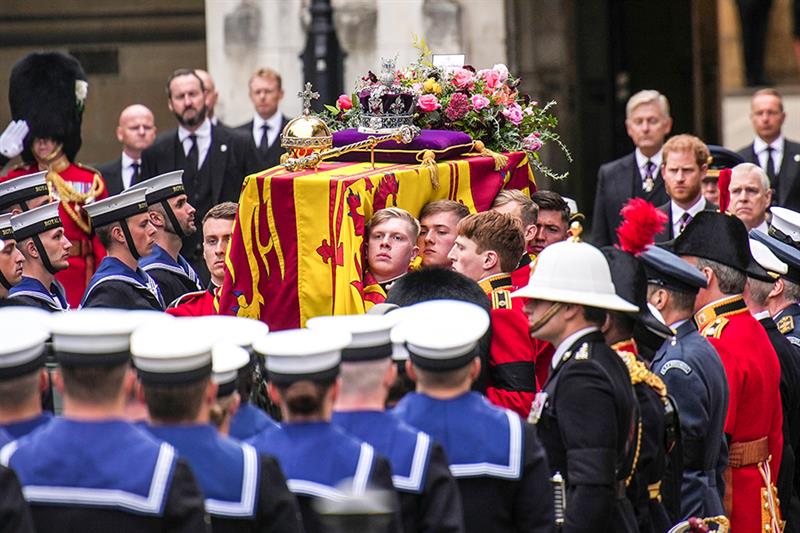 The funeral of Queen Elisabeth II