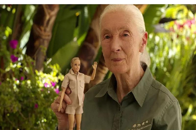 Primatologist Jane Goodall 