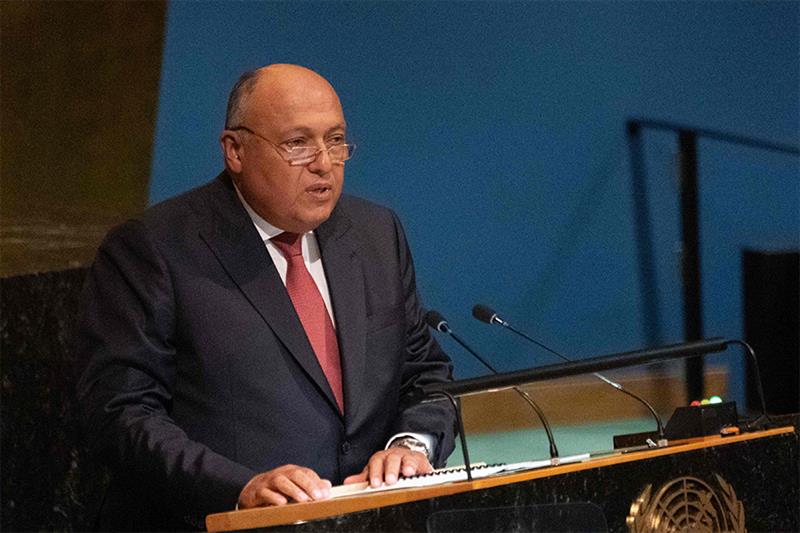 Egypt s Minister for Foreign Affairs Sameh Shoukry. AFP