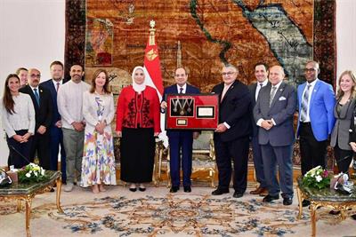  Special Olympics honours President Sisi for supporting people with special needs