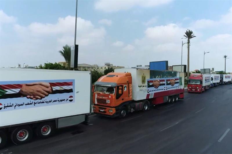 90 trucks, Sudan