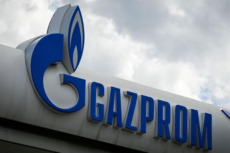 GAZPROM Logo Russia