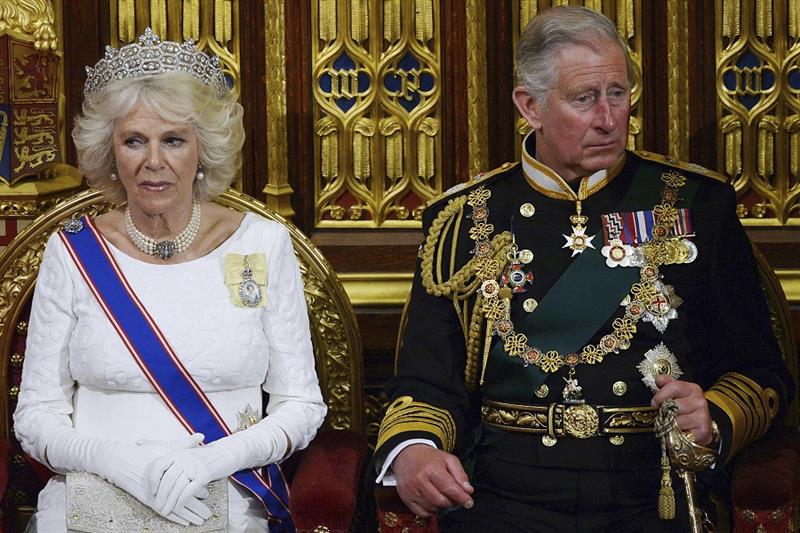 Britain s Prince Charles and Camilla, the Duchess of Cornwall