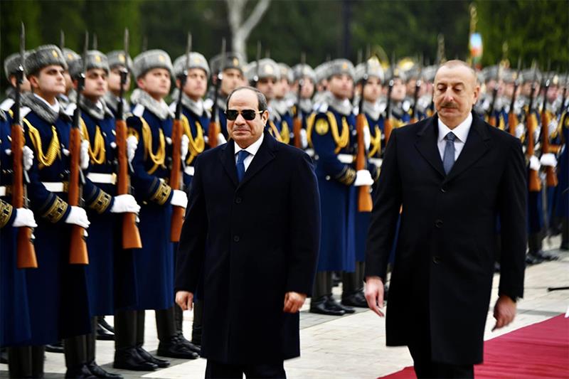 Egyptian, Azerbaijani presidents