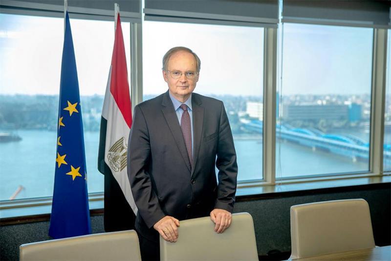 Christian Berger, the head of the European Union Delegation to Egypt