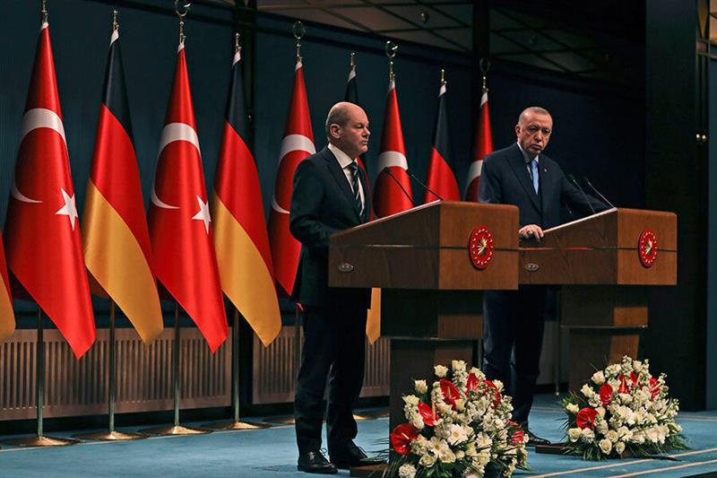 German, Turkish leaders