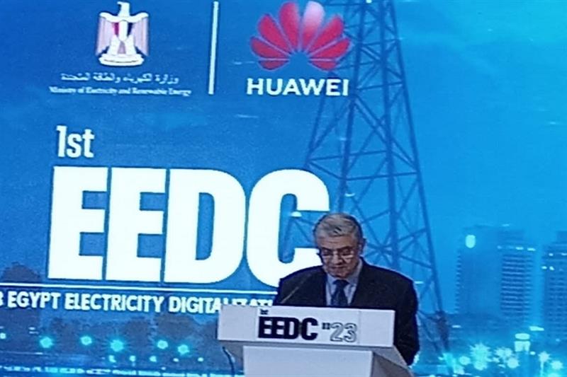 Egyptian Minister of Telecommunication Amr Talaat. 