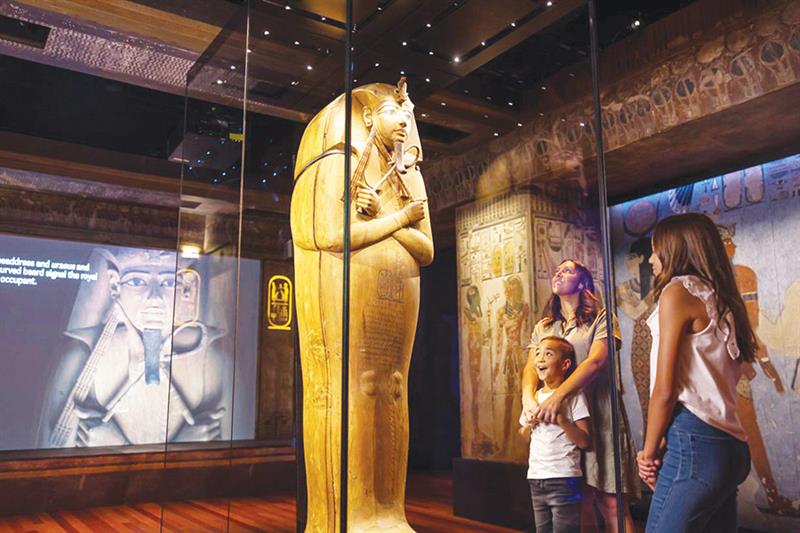 Ramses and the Gold of the Pharaohs exhibition in Sydney