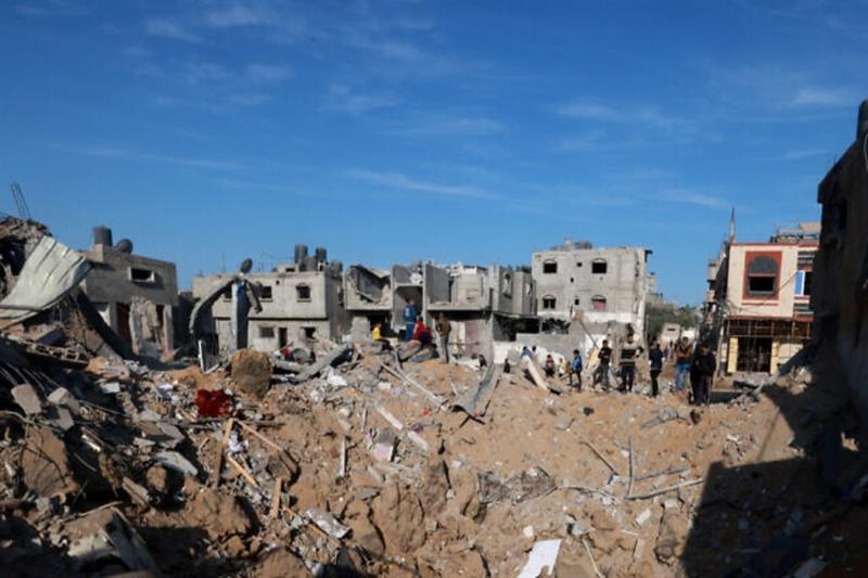 Israeli air strikes in Rafah