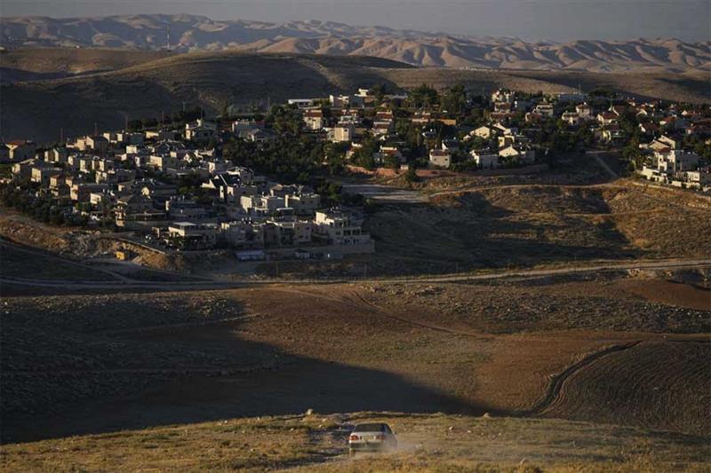 The Israeli settlement of Kedar in the West Bank. AP